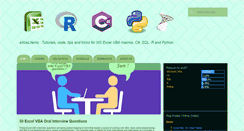Desktop Screenshot of excelitems.com